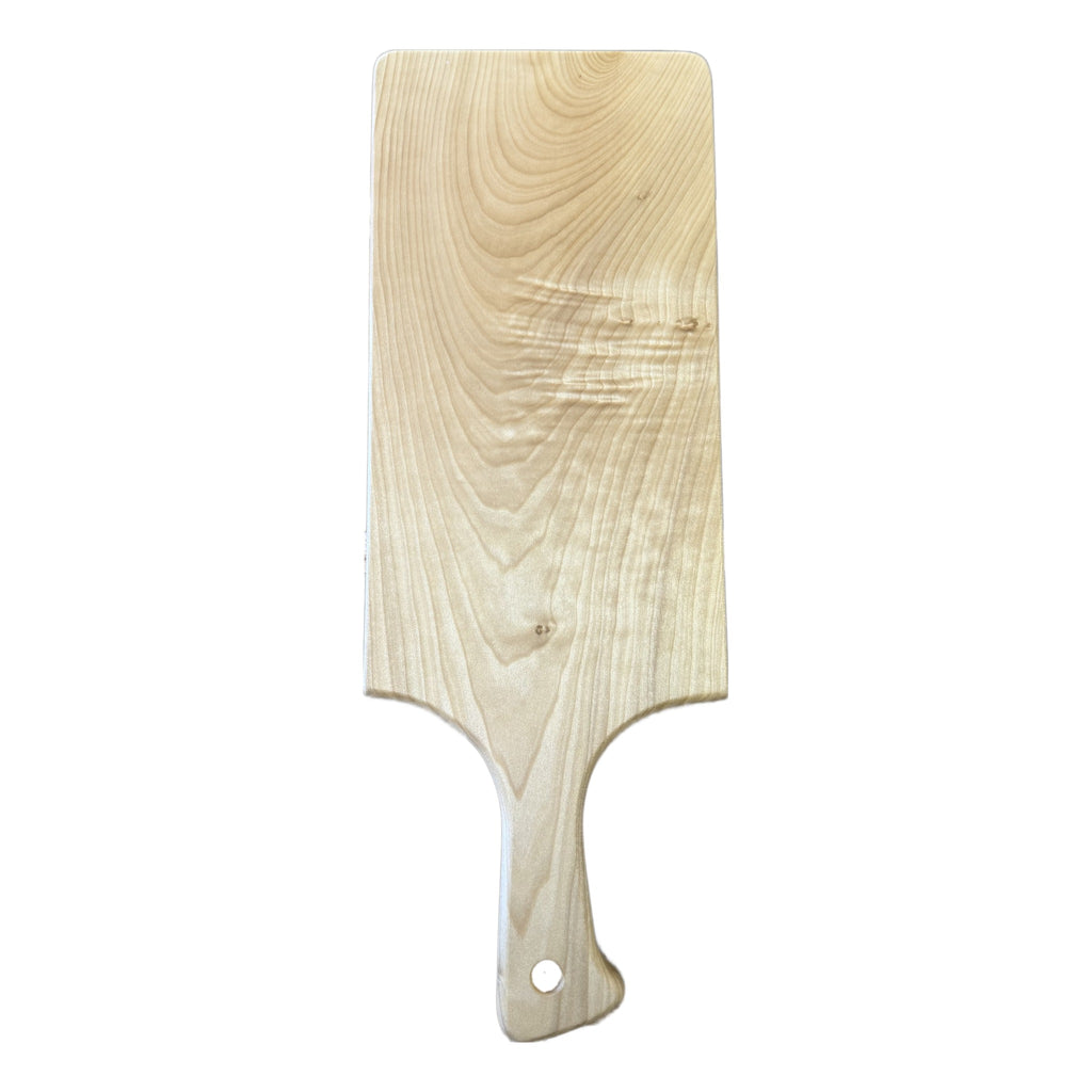 Handcrafted Hardwood Serving Board with Signature Axe Handle