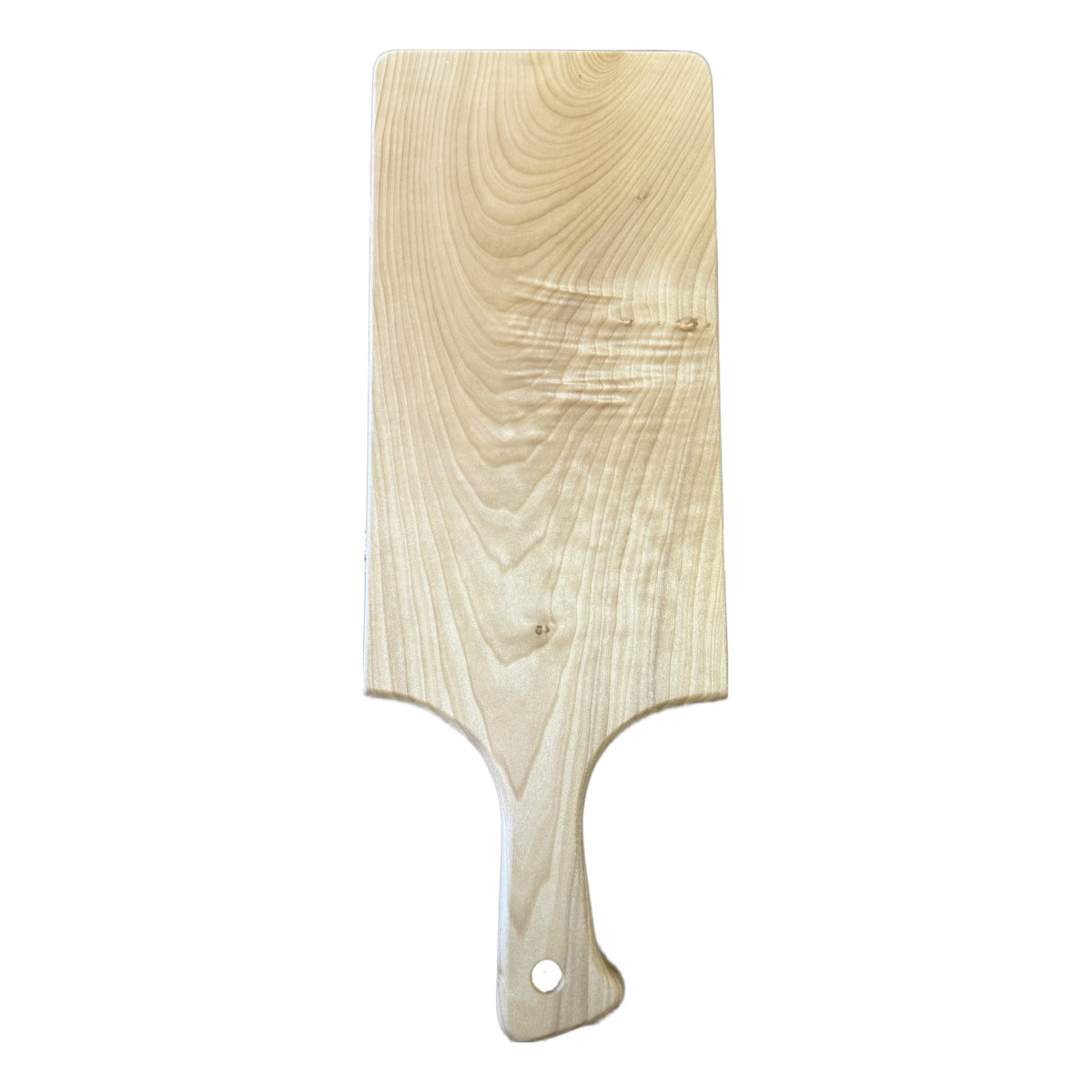Handcrafted Hardwood Serving Board with Signature Axe Handle