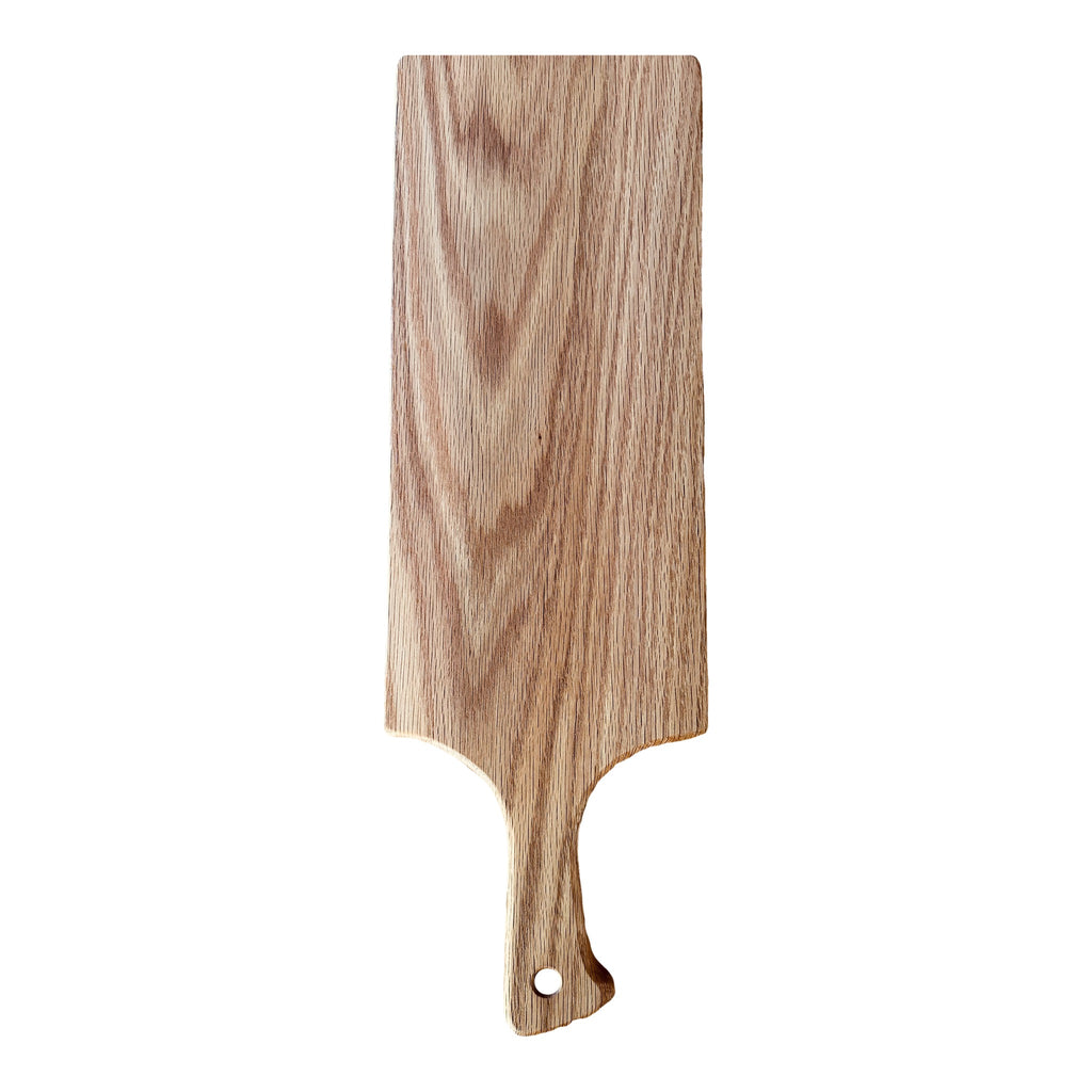 Handcrafted Hardwood Serving Board with Signature Axe Handle
